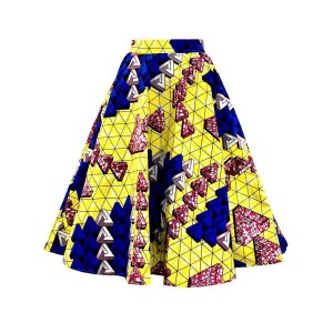 Print A Line Women's Skirt