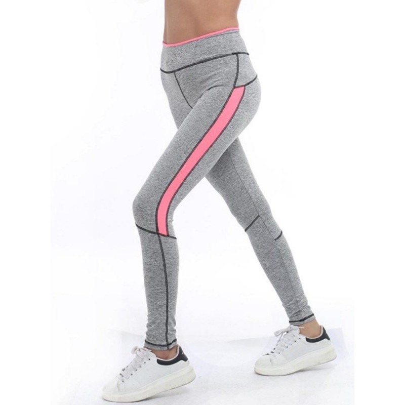 Color Block Patchwork Women's Leggings